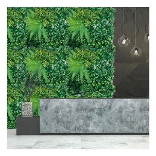 人工装飾屋外壁パネル植物