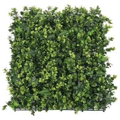 垂直庭園の緑の壁