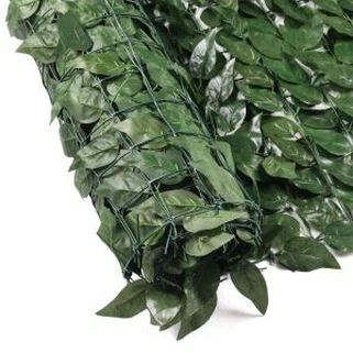 人工ツゲの木の生垣フェンス