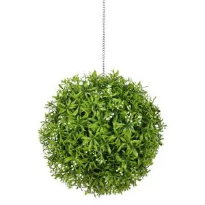 人工のグリーンボール植物アジサイの花