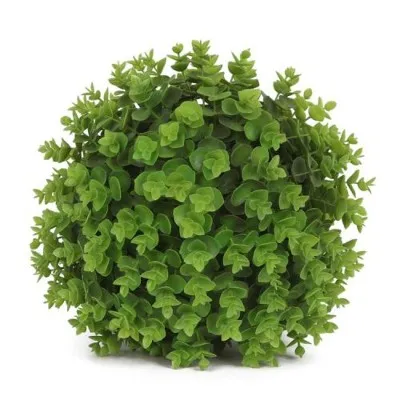 壁に掛かっている装飾人工庭の草のボール