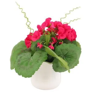 家の装飾のための装飾的な花の人工的な鉢植えの花盆栽