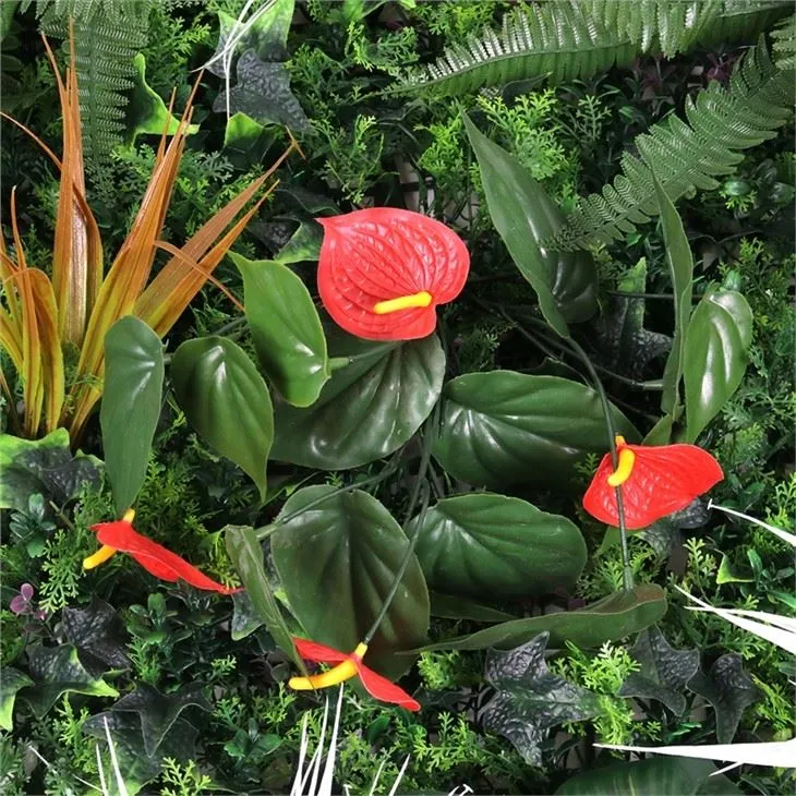 Panel Of Verious Types Leaves