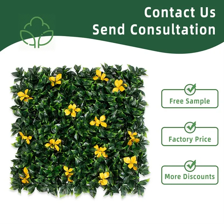 Landscaping Artificial Boxwood Panel Hedge Mats