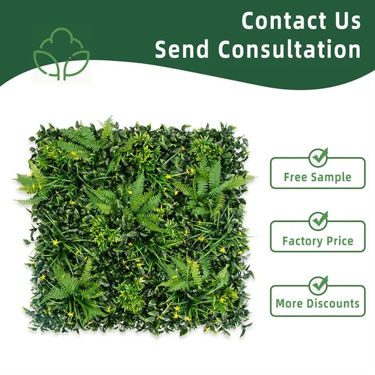 PURPLE FLOWERS Boxwood Panel